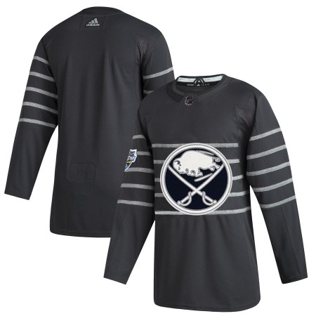 Män NHL Buffalo Sabres Tröjor Blank Grå Adidas 2020 All-Star Authentic